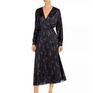 Vince Wisteria Wrap Dress